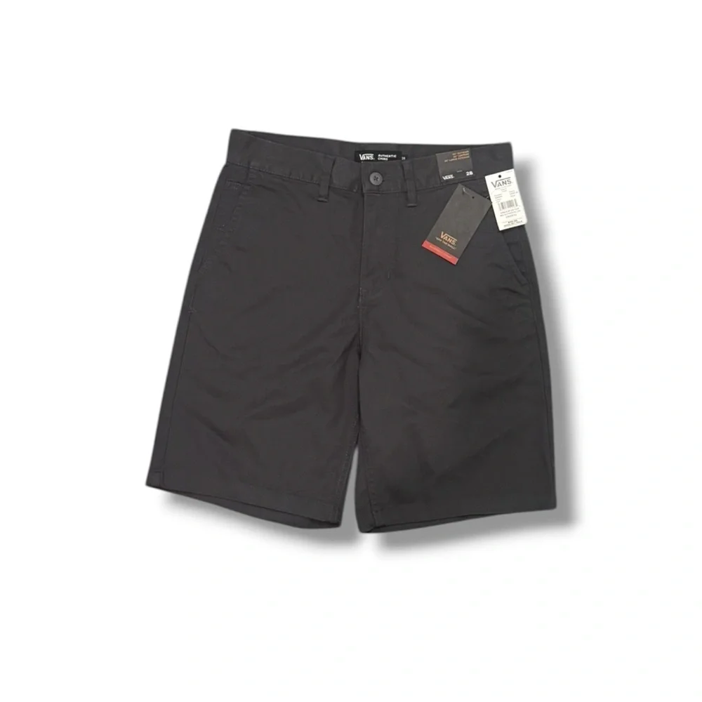 **NWT**Vans Men's Grey Flat Front Shorts - Picture 1 of 3